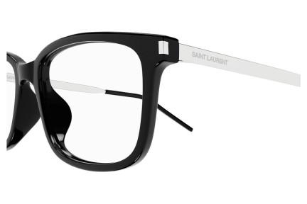 Okulary korekcyjne Saint Laurent SL684/F 001 Kwadratowe Czarne