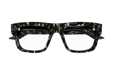 Okulary korekcyjne Alexander McQueen AM0452O 002 Prostokątne Havana