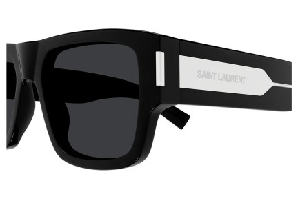 Okulary przeciwsłoneczne Saint Laurent SL659 001 Prostokątne Czarne