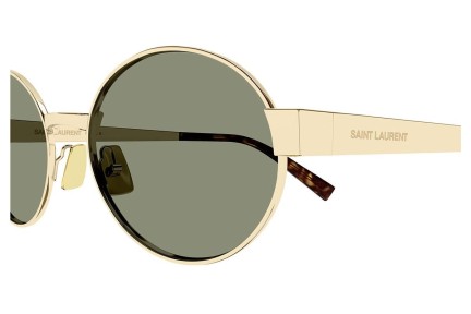 Okulary przeciwsłoneczne Saint Laurent SL692 003 Okrągłe Złote