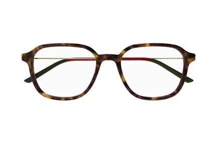 Okulary korekcyjne Gucci GG1576O 002 Kwadratowe Havana