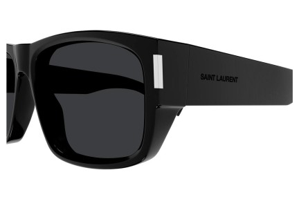 Okulary przeciwsłoneczne Saint Laurent SL689 001 Kwadratowe Czarne