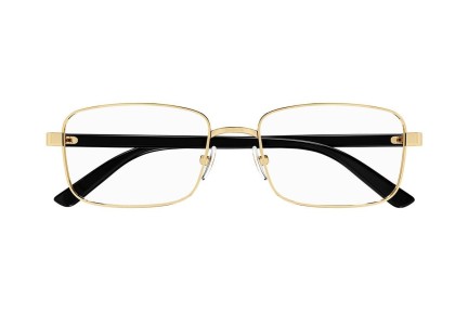 Okulary korekcyjne Gucci GG1586O 004 Kwadratowe Złote