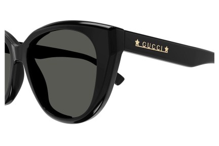 Okulary przeciwsłoneczne Gucci GG1588S 001 Kocie oczy Czarne