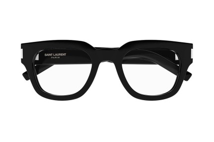 Okulary korekcyjne Saint Laurent SL661 001 Prostokątne Czarne