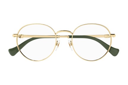 Okulary korekcyjne Gucci GG1594O 002 Okrągłe Złote