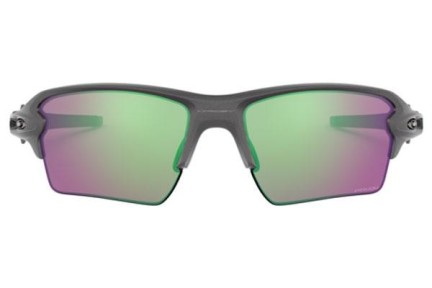 Okulary przeciwsłoneczne Oakley Flak 2.0 XL OO9188 9188F3 Prostokątne Szare