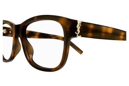 Okulary korekcyjne Saint Laurent SLM132 006 Owalne Havana