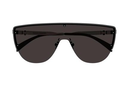 Okulary przeciwsłoneczne Alexander McQueen AM0457S 001 Pojedyncze | Shield Szare