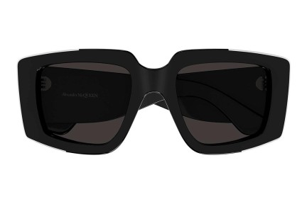 Okulary przeciwsłoneczne Alexander McQueen AM0446S 001 Kwadratowe Czarne