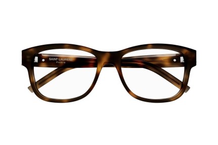 Okulary korekcyjne Saint Laurent SLM132 006 Owalne Havana