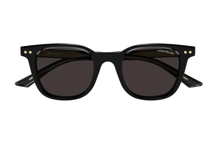 Okulary przeciwsłoneczne Mont Blanc MB0320S 001 Owalne Czarne