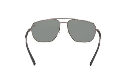 Okulary przeciwsłoneczne Timberland TB00009 07R Polarized Pilotki (Aviator) Szare