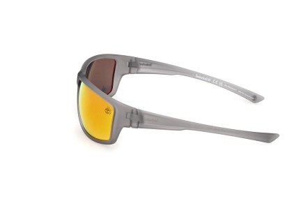 Okulary przeciwsłoneczne Timberland TB00003 20D Polarized Prostokątne Szare