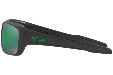 Okulary przeciwsłoneczne Oakley Turbine OO9263-45 PRIZM Polarized Prostokątne Czarne