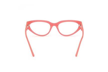 Okulary korekcyjne Guess GU50113 072 Kocie oczy Różowe