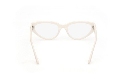 Okulary korekcyjne Guess GU50113 021 Kocie oczy Białe