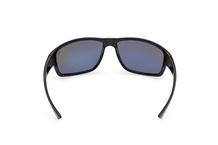 Okulary przeciwsłoneczne Timberland TB00003 01R Polarized Prostokątne Czarne