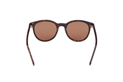 Okulary przeciwsłoneczne Guess GU00118 52E Okrągłe Havana