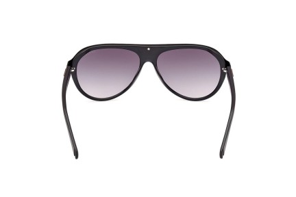 Okulary przeciwsłoneczne Guess GU00125 02B Pilotki (Aviator) Czarne