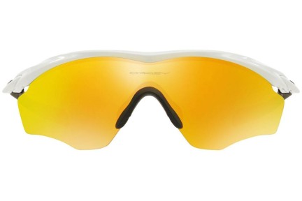 Okulary przeciwsłoneczne Oakley M2 Frame XL OO9343-05 Pojedyncze | Shield Białe