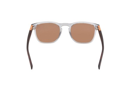 Okulary przeciwsłoneczne Timberland TB00007 20H Polarized Okrągłe Szare