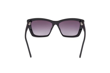 Okulary przeciwsłoneczne Guess GU00098 01B Kocie oczy Czarne