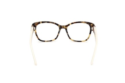 Okulary korekcyjne Guess GU50120 056 Kwadratowe Żółte