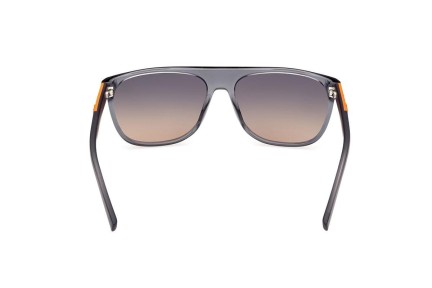 Okulary przeciwsłoneczne Timberland TB00004 20D Polarized Kwadratowe Szare