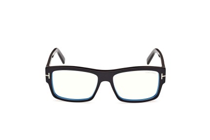 Okulary korekcyjne Tom Ford FT5941-B 001 Prostokątne Czarne