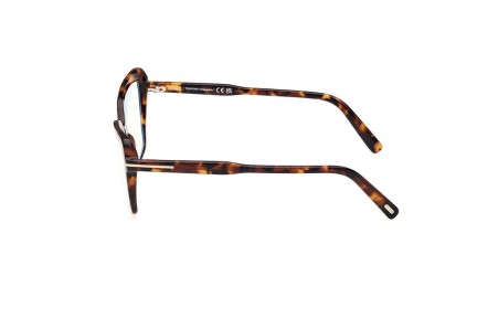 Okulary korekcyjne Tom Ford FT5948-B 052 Kocie oczy Havana