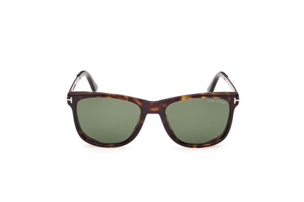 Okulary przeciwsłoneczne Tom Ford FT1104 52N Kwadratowe Havana