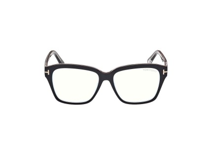 Okulary korekcyjne Tom Ford FT5955-B 003 Kwadratowe Czarne