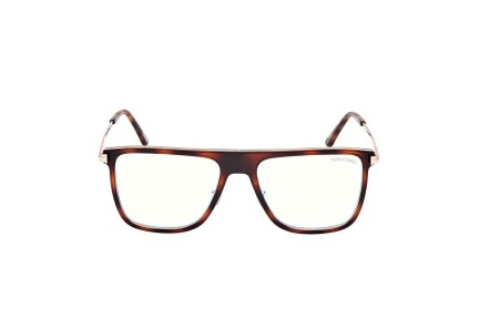 Okulary korekcyjne Tom Ford FT5944-B 056 Flat Top Havana