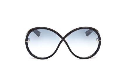 Okulary przeciwsłoneczne Tom Ford FT1116 01X Nieregularny Czarne