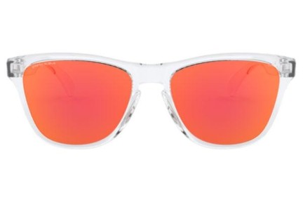 Okulary przeciwsłoneczne Oakley Frogskins XS OJ9006 900619 Kwadratowe Przezroczyste