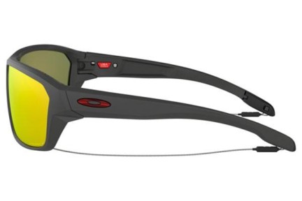 Okulary przeciwsłoneczne Oakley Split Shot OO9416-08 PRIZM Polarized Prostokątne Szare