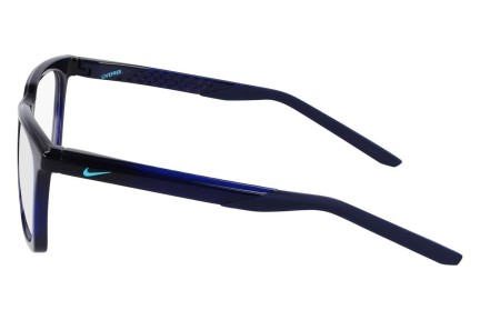 Okulary korekcyjne Nike 7273 410 Prostokątne Niebieskie