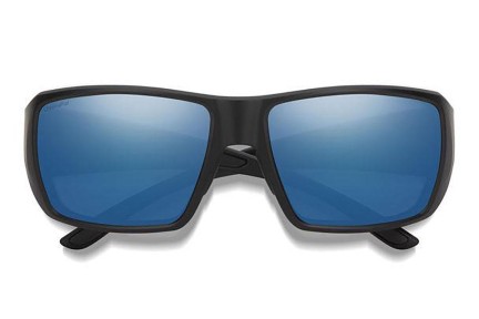 Okulary przeciwsłoneczne Smith GUIDECHOICES 003/QG Polarized Prostokątne Czarne