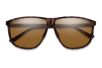 Okulary przeciwsłoneczne Smith MONOLAKE 086/L5 Polarized Owalne Havana