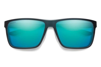 Okulary przeciwsłoneczne Smith RIPTIDE/S FJM/QG Polarized Prostokątne Niebieskie