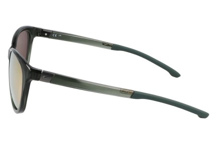 Okulary przeciwsłoneczne Nike EV24006 338 Okrągłe Zielone