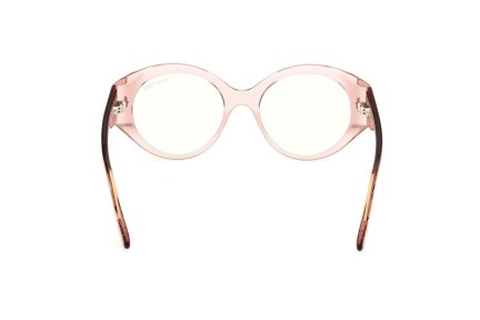 Okulary korekcyjne Tom Ford FT5950-B 072 Owalne Różowe