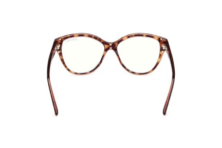 Okulary korekcyjne Tom Ford FT5954-B 056 Kocie oczy Havana