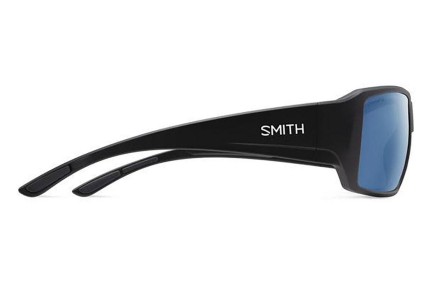 Okulary przeciwsłoneczne Smith GUIDECHOICES 003/QG Polarized Prostokątne Czarne