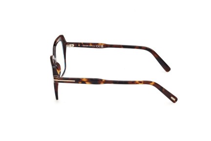 Okulary korekcyjne Tom Ford FT5947-B 052 Kwadratowe Havana