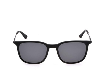 Okulary przeciwsłoneczne Police SPLL77 U28P Polarized Prostokątne Czarne