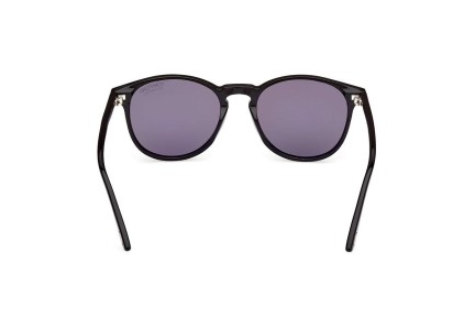 Okulary przeciwsłoneczne Tom Ford FT1097-N 01D Polarized Okrągłe Czarne