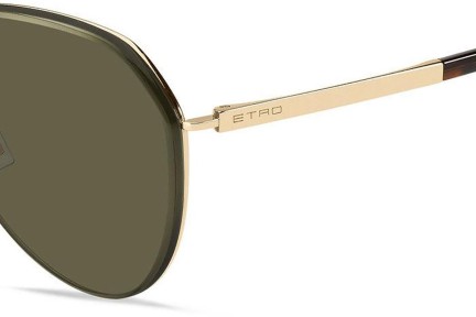 Okulary przeciwsłoneczne Etro ETRO0033/S 000/QT Pilotki (Aviator) Złote