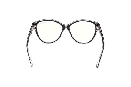 Okulary korekcyjne Tom Ford FT5954-B 003 Kocie oczy Czarne